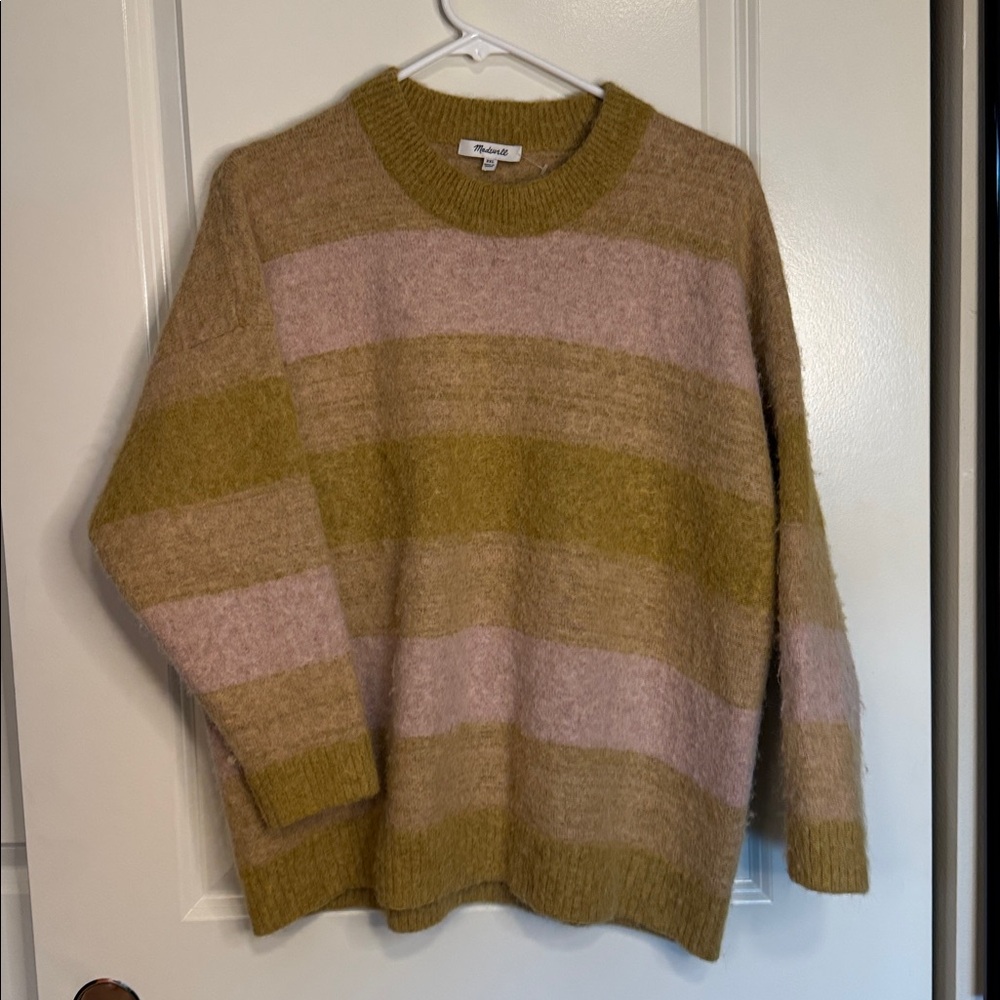 Madewell Women's Space-Dyed Otis Wool Alpaca Pullover Sweater Size xxl - Picture 2 of 9